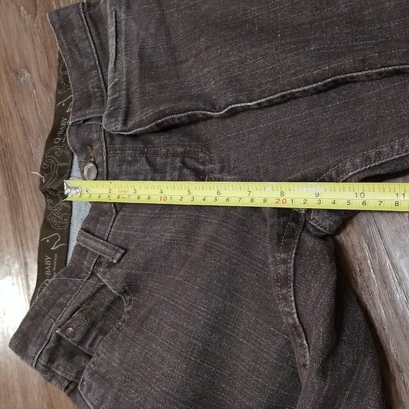 (3/4) Wrangler Q-Baby No-Gap Waistband Bootcut 34L Denim Jeans Western Rodeo - Picture 7 of 11